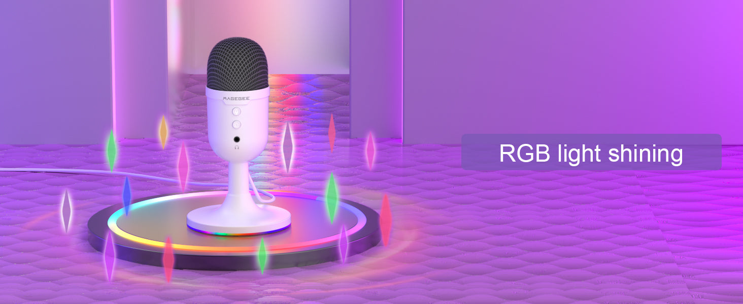 Fantasy Magegee - White Microphone
