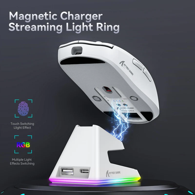 Attack Shark X6 Wireless White