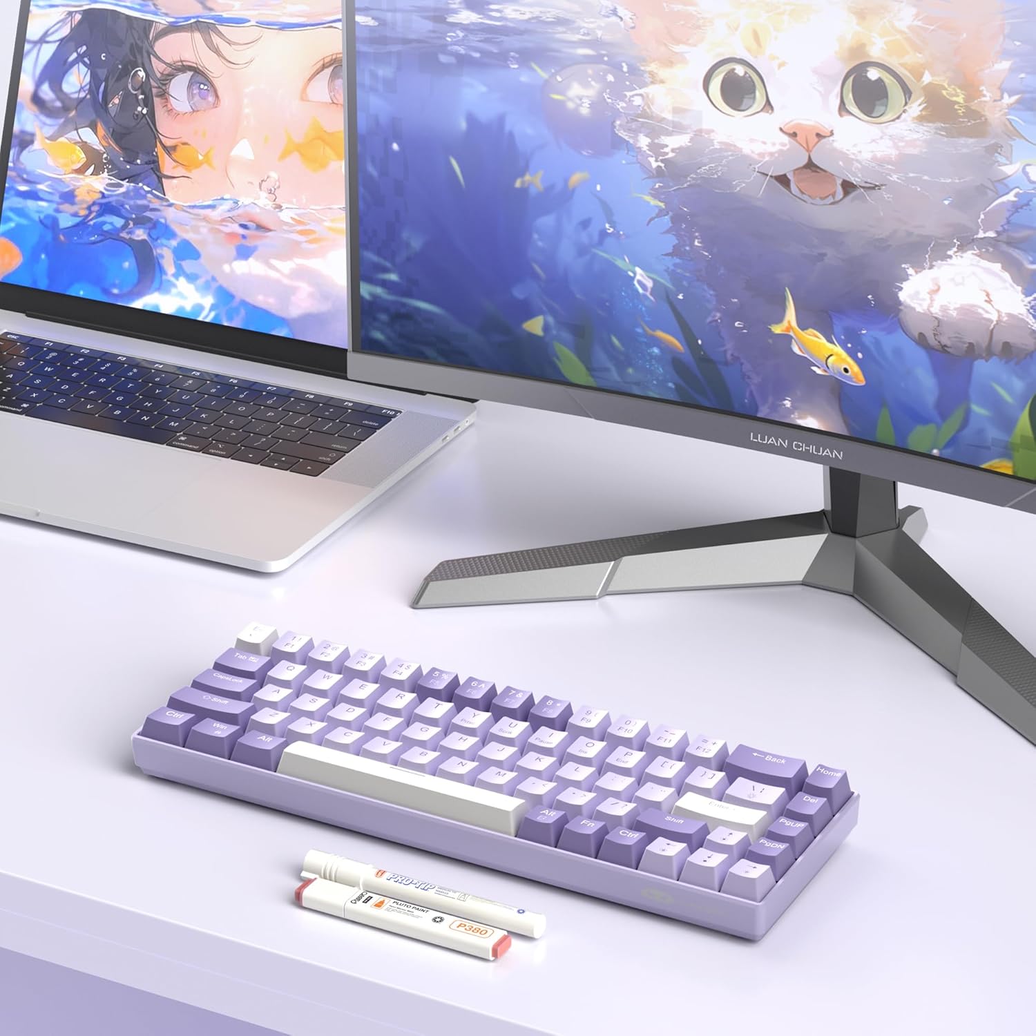 Magegee Mk Box Violet - Silver switch