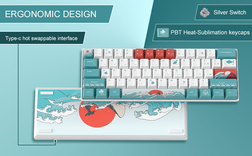 MageGee Sea Wave - Ivory White Switch