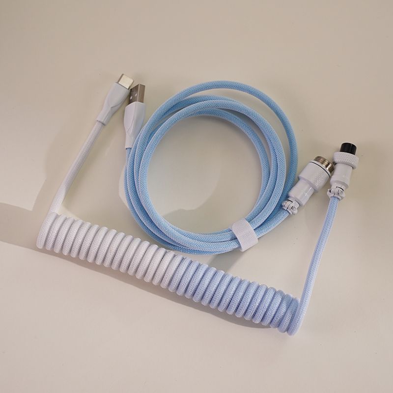 Customized Cable Type-C - Blue & White