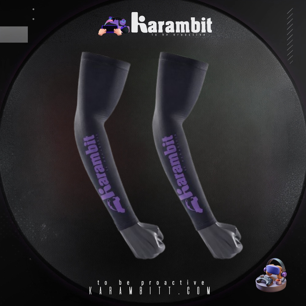Karambit Pro Gaming Gloves Black - كفوف كرامبيت الاحترافية