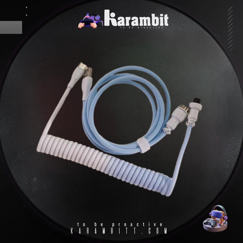 Customized Cable Type-C - Blue & White