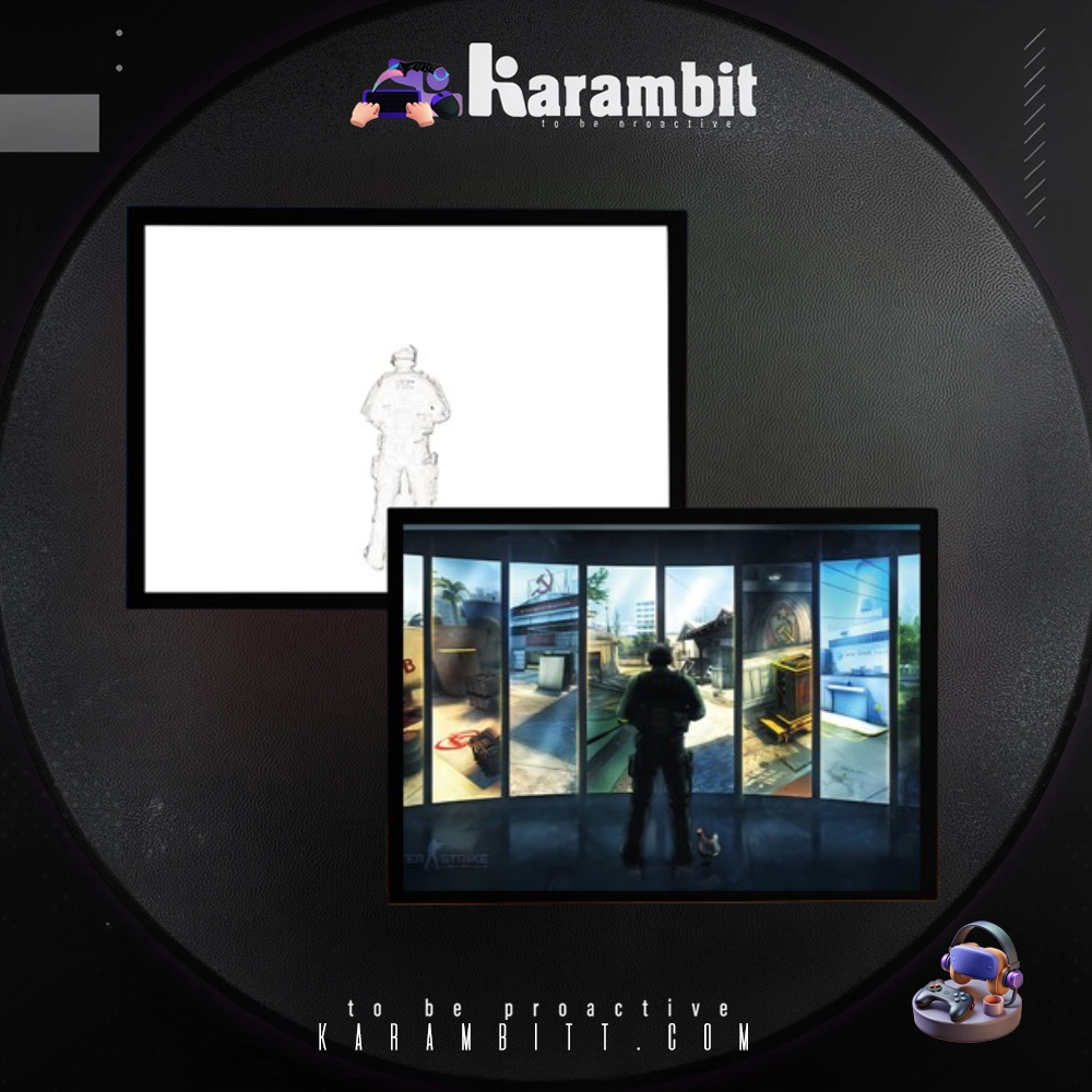 Light Frame Poster - Counter-Strike