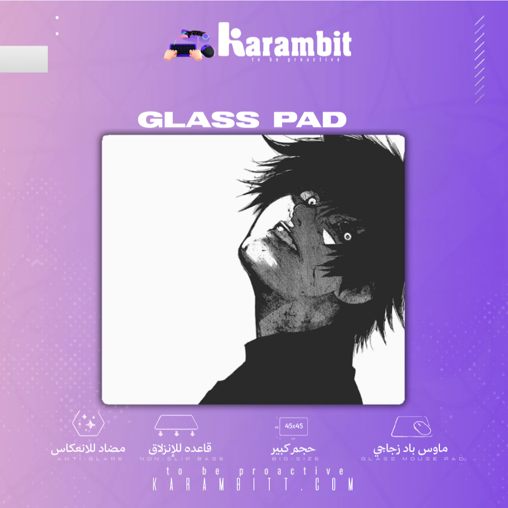 Glass Pad I Kaneki Ghoul