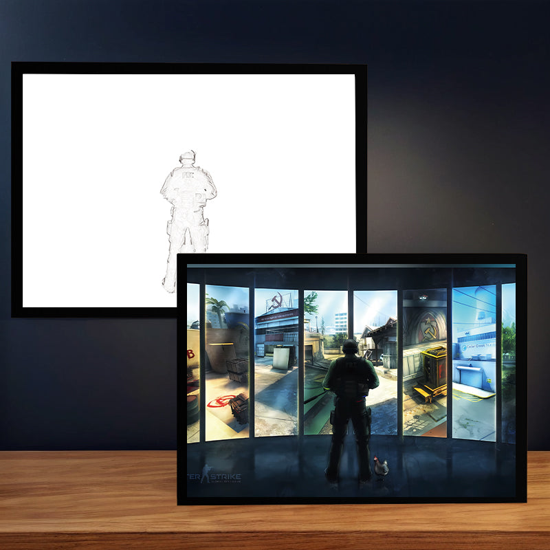 Light Frame Poster - Counter-Strike