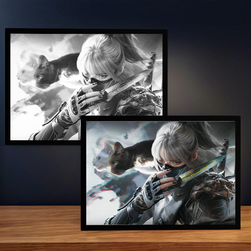 Light Frame Poster - Delta Force