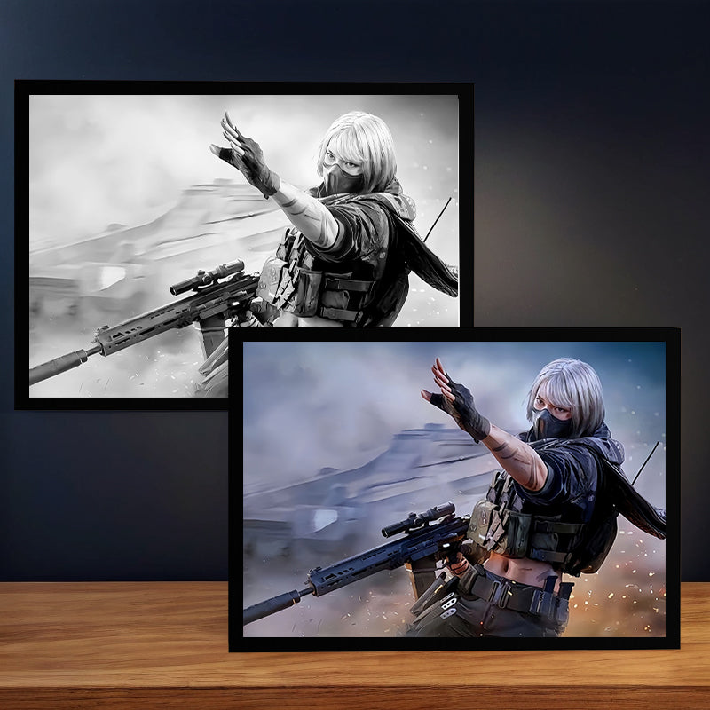 Light Frame Poster - Delta Force