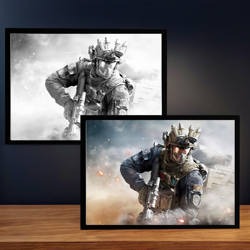 Light Frame Poster - Delta Force