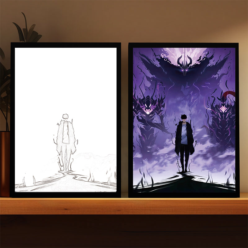 Light Frame Poster - Solo Leveling