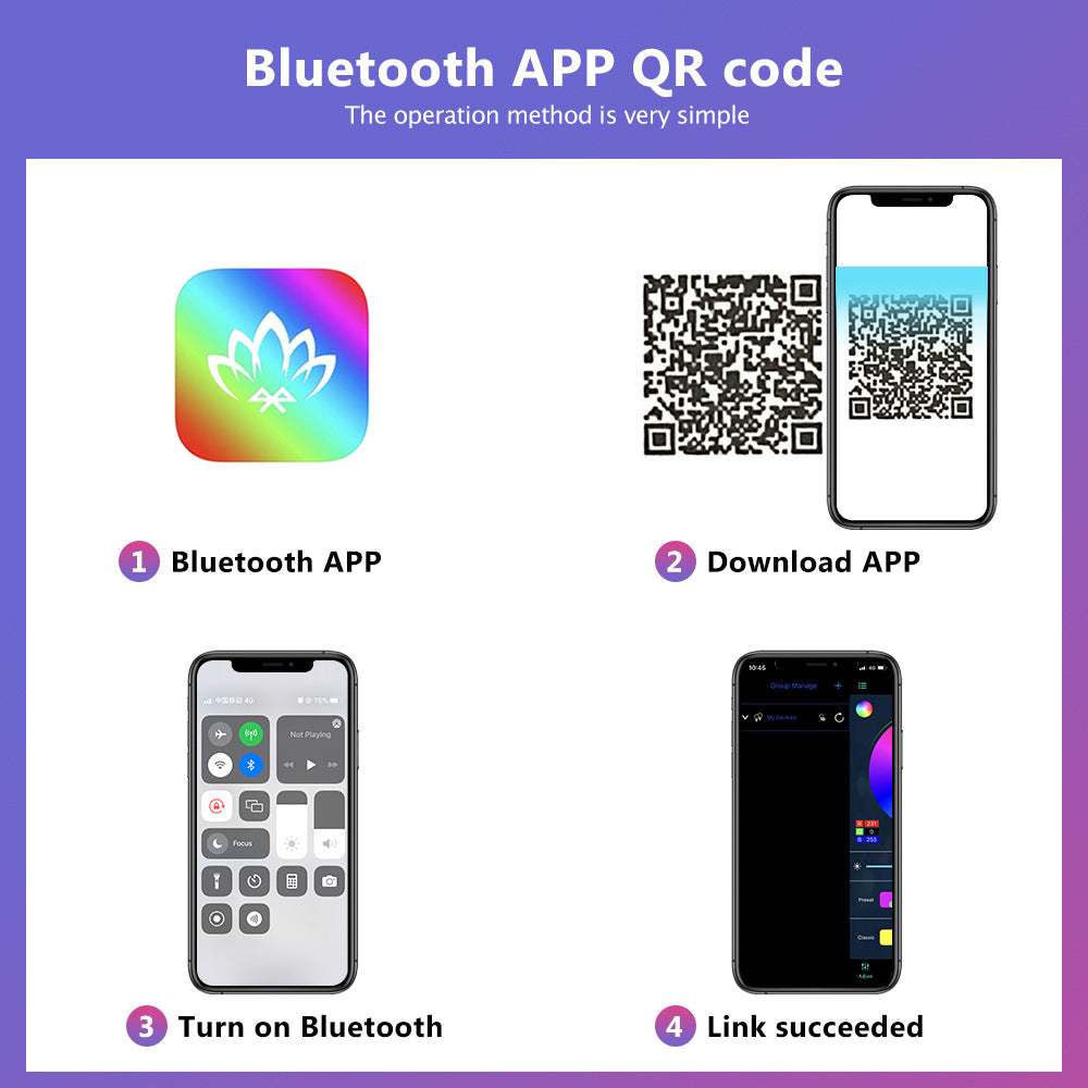 Smart Wall Light  - اضاءة ذكية 9 قطع