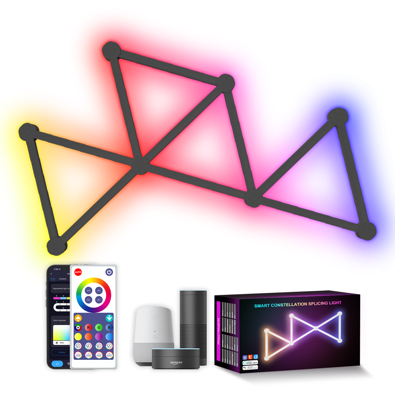 Smart Wall Light  - اضاءة ذكية 9 قطع