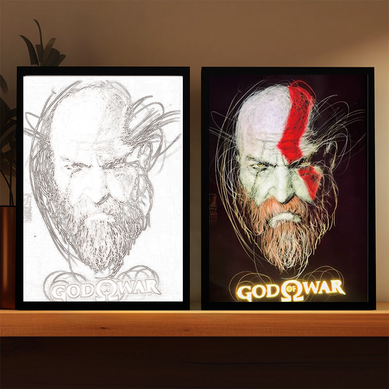Light Frame Poster - God of War