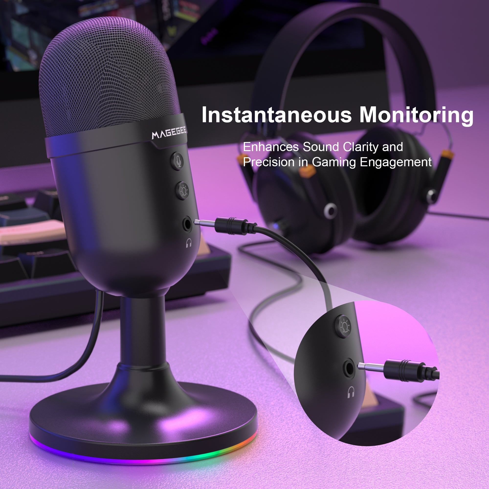 Fantasy Magegee - Black Microphone