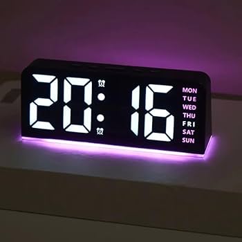 RGB Clock - ساعة رقمية RGB