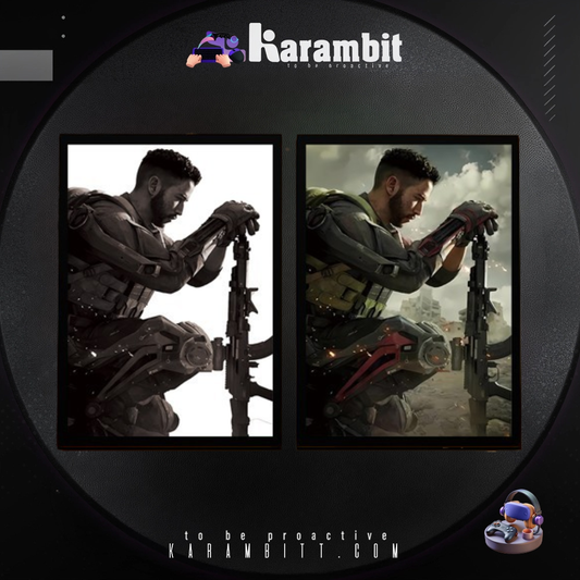 Light Frame Poster - Delta Force