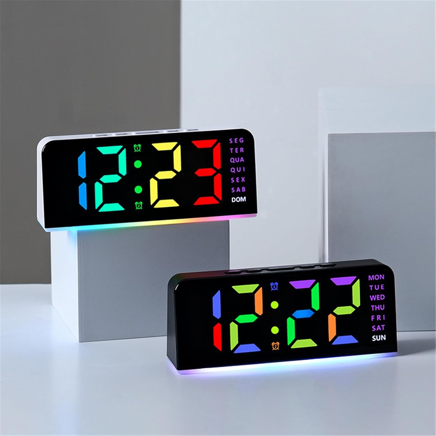 RGB Clock - ساعة رقمية RGB