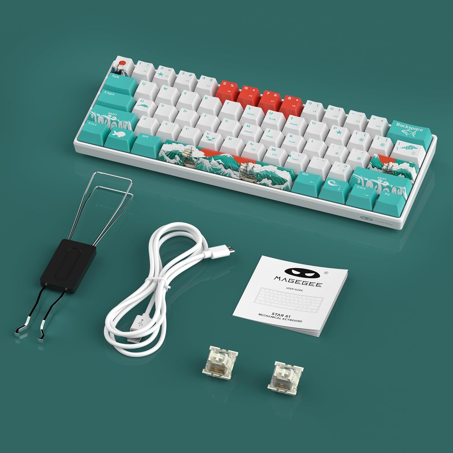 MageGee Sea Wave - Ivory White Switch