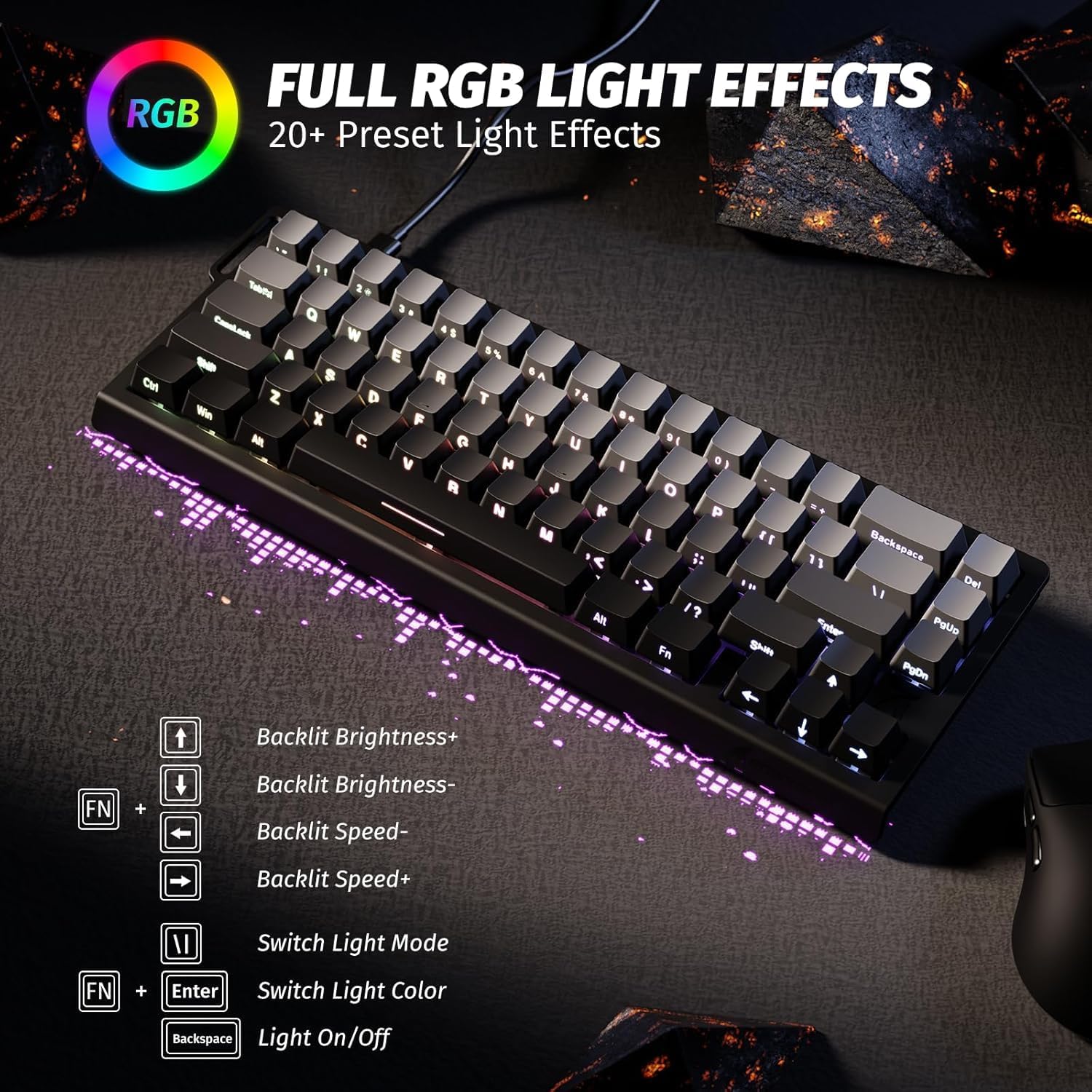 Attack Shark X68 HE - Magnetic Switch 8K