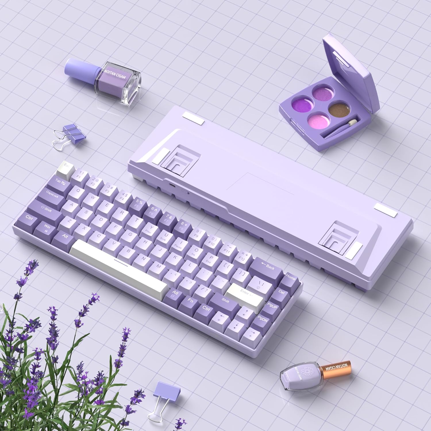 Magegee Mk Box Violet  - Silver switch