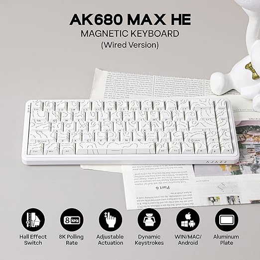 Ajaaz - Ak680 Max HE Tobo White