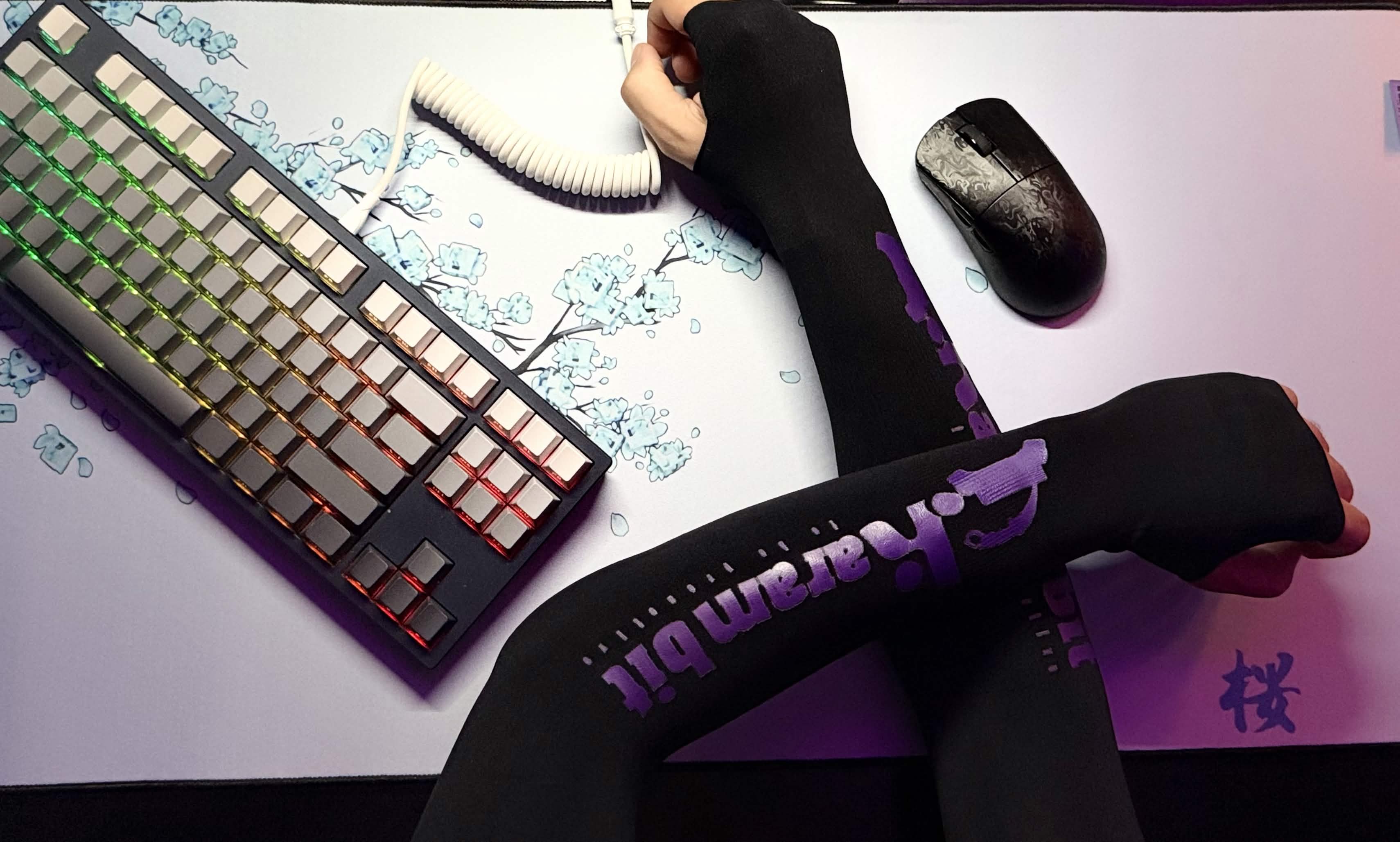 Karambit Pro Gaming Gloves Black - كفوف كرامبيت الاحترافية