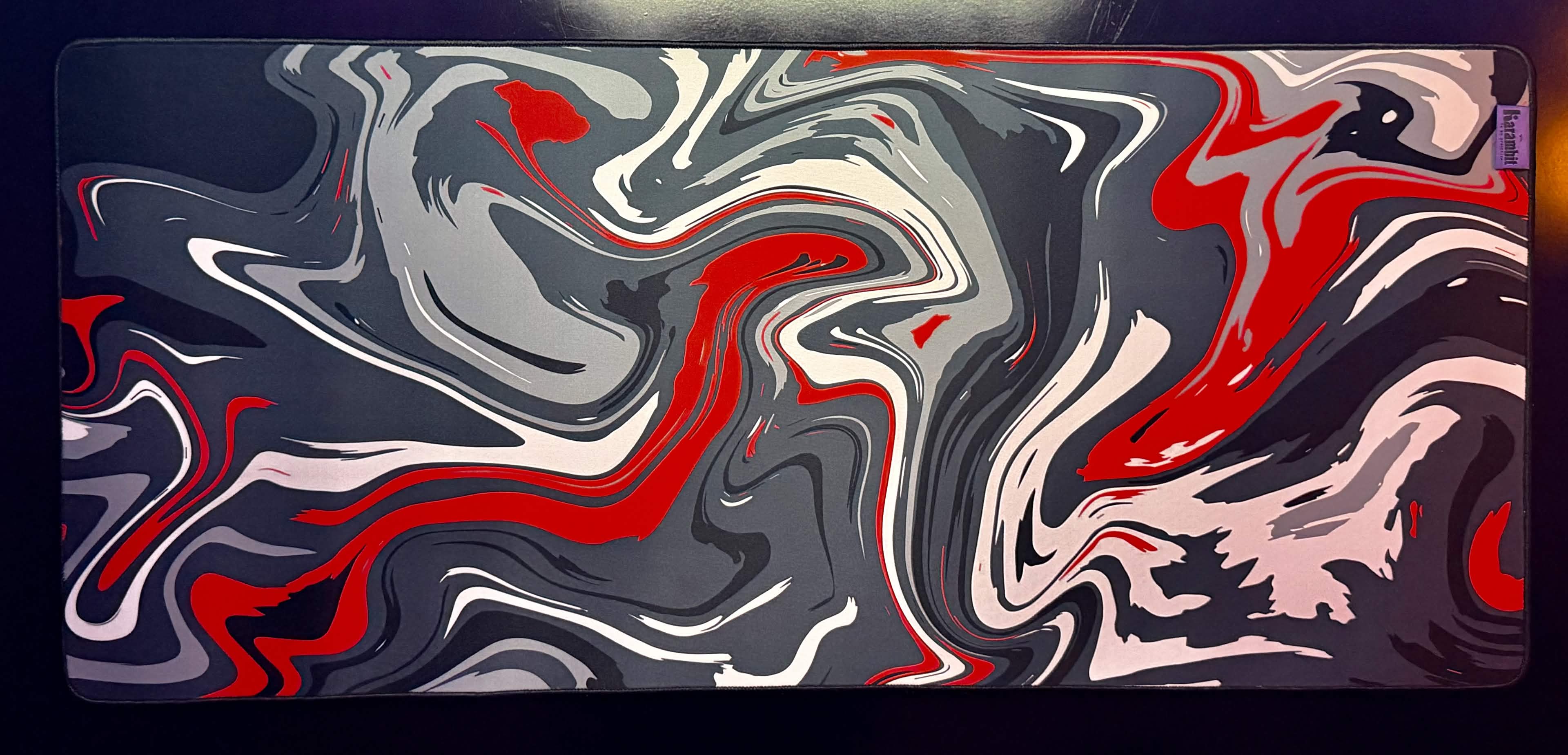 Mouse Pad I Sea Wave Gray