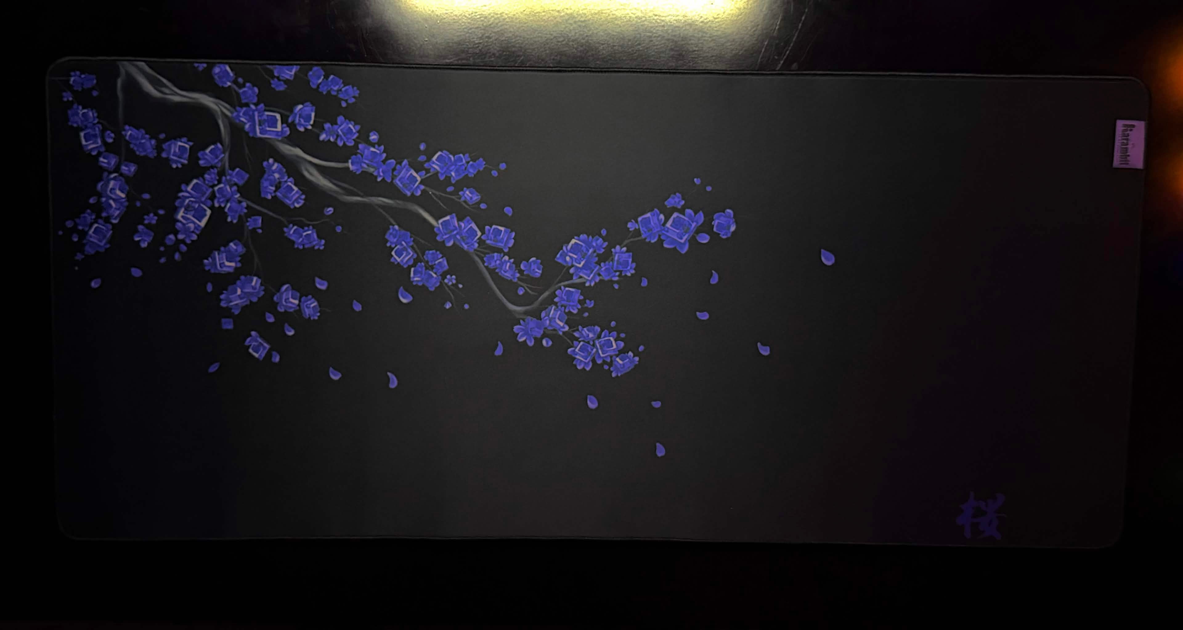 Mouse Pad I Black sakura