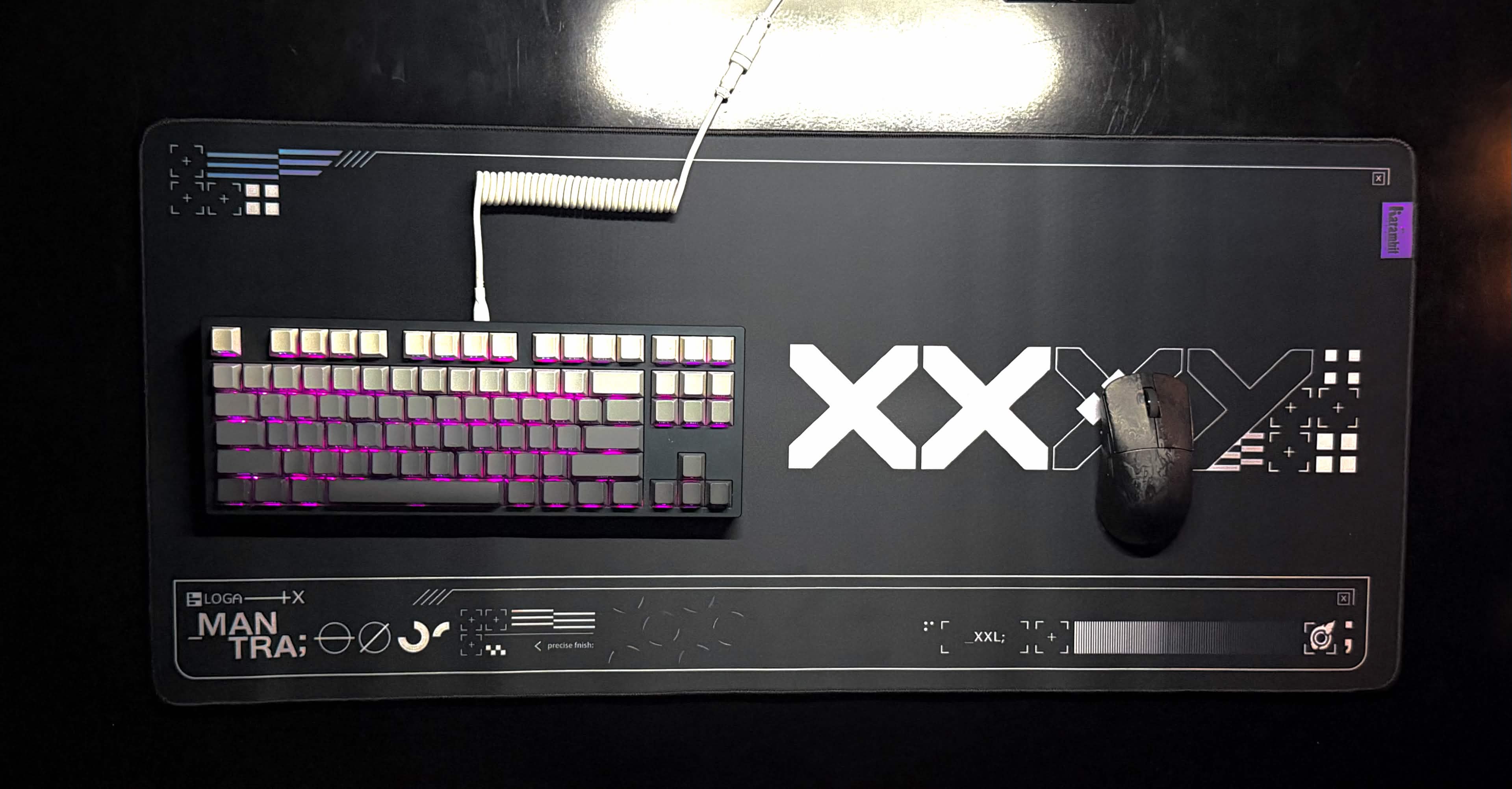 Mouse Pad I Print Stream Black