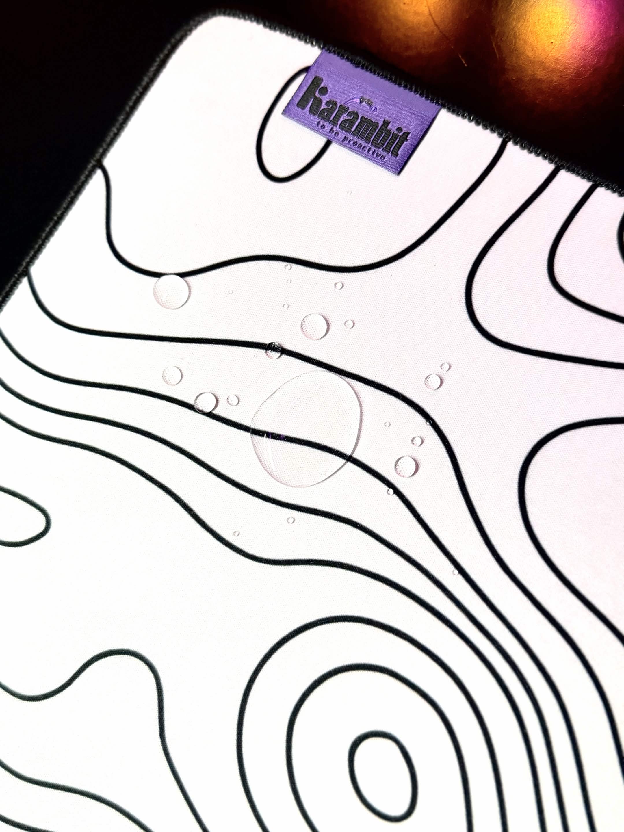 Mouse Pad I Tobo White