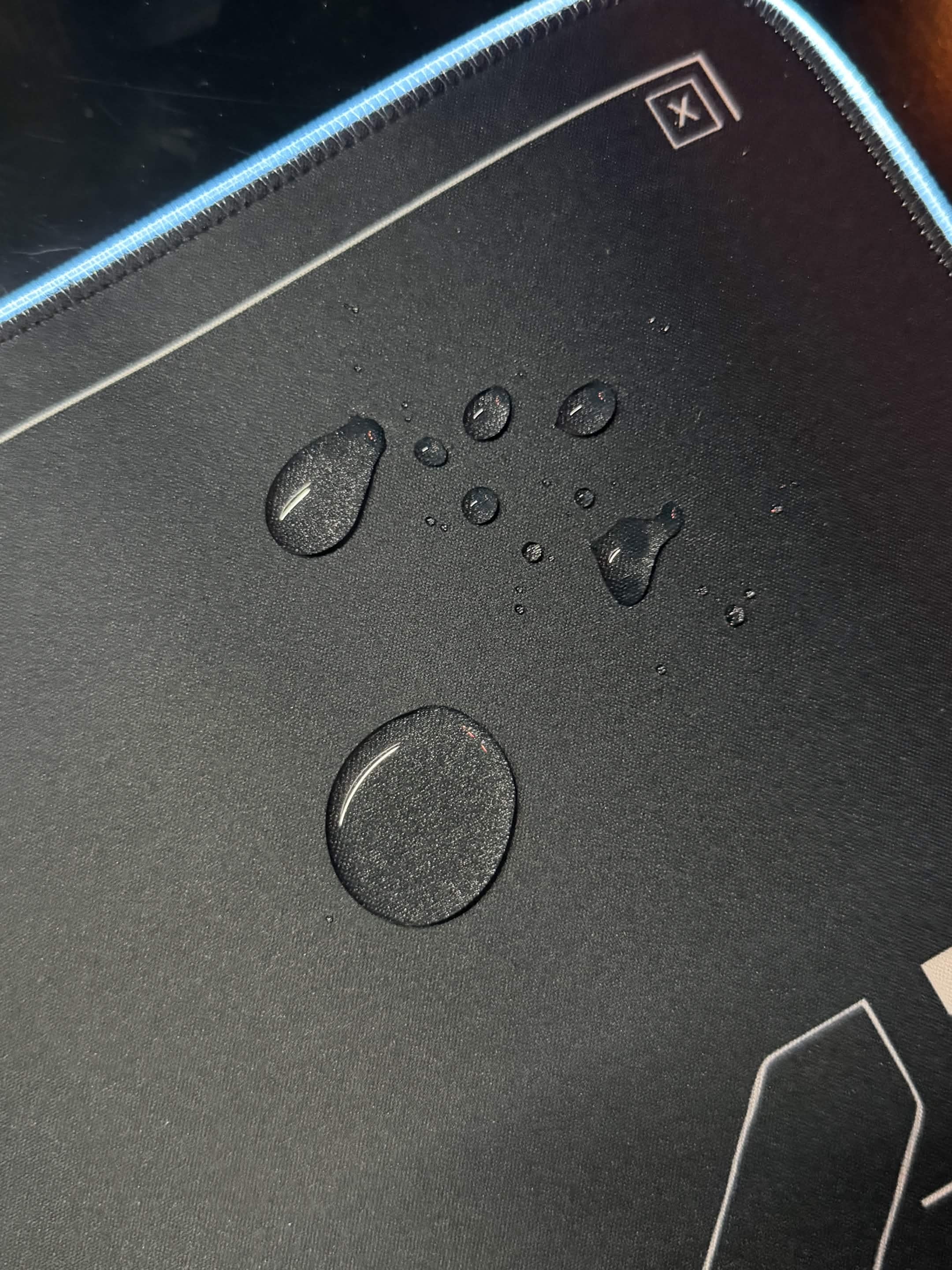RGB Mouse Pad I Print Stream Black