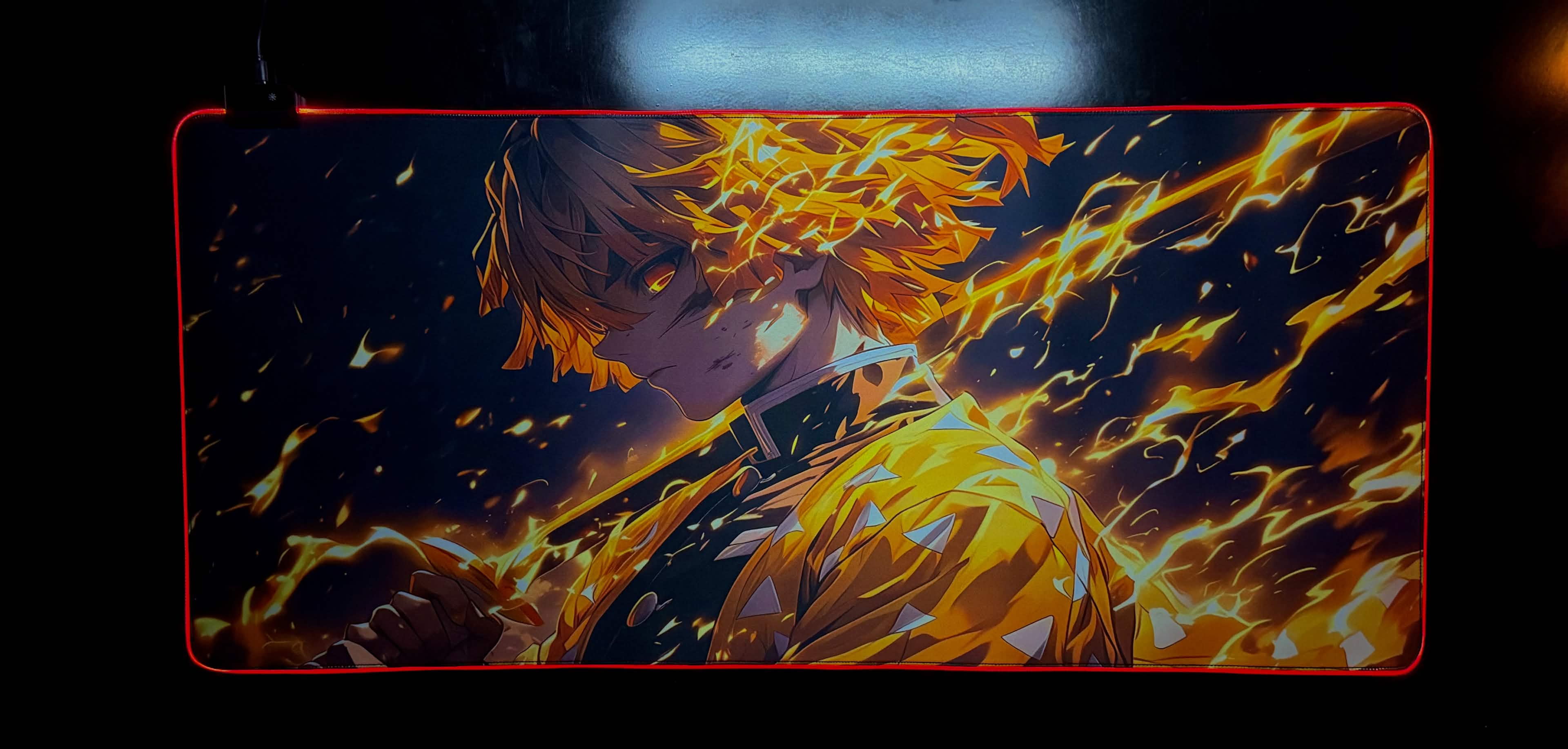 RGB Mouse Pad I Zenitsu