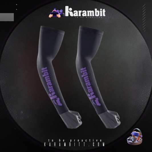 Karambit Pro Gaming Gloves Black - كفوف كرامبيت الاحترافية