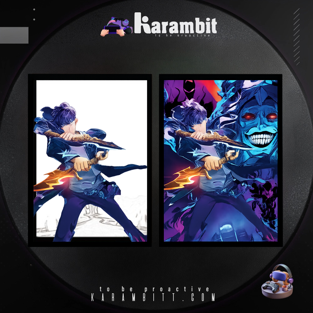 Light Frame Poster - Solo Leveling