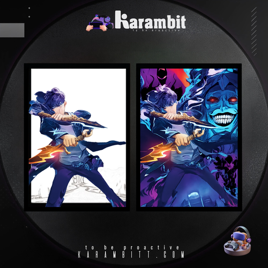Light Frame Poster - Solo Leveling