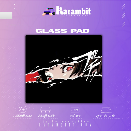 Glass Pad I Red Eyes