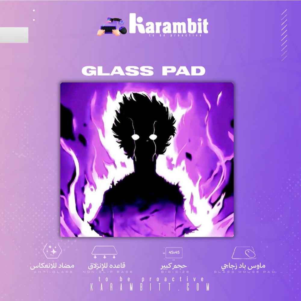 Glass Pad I Mob Psycho