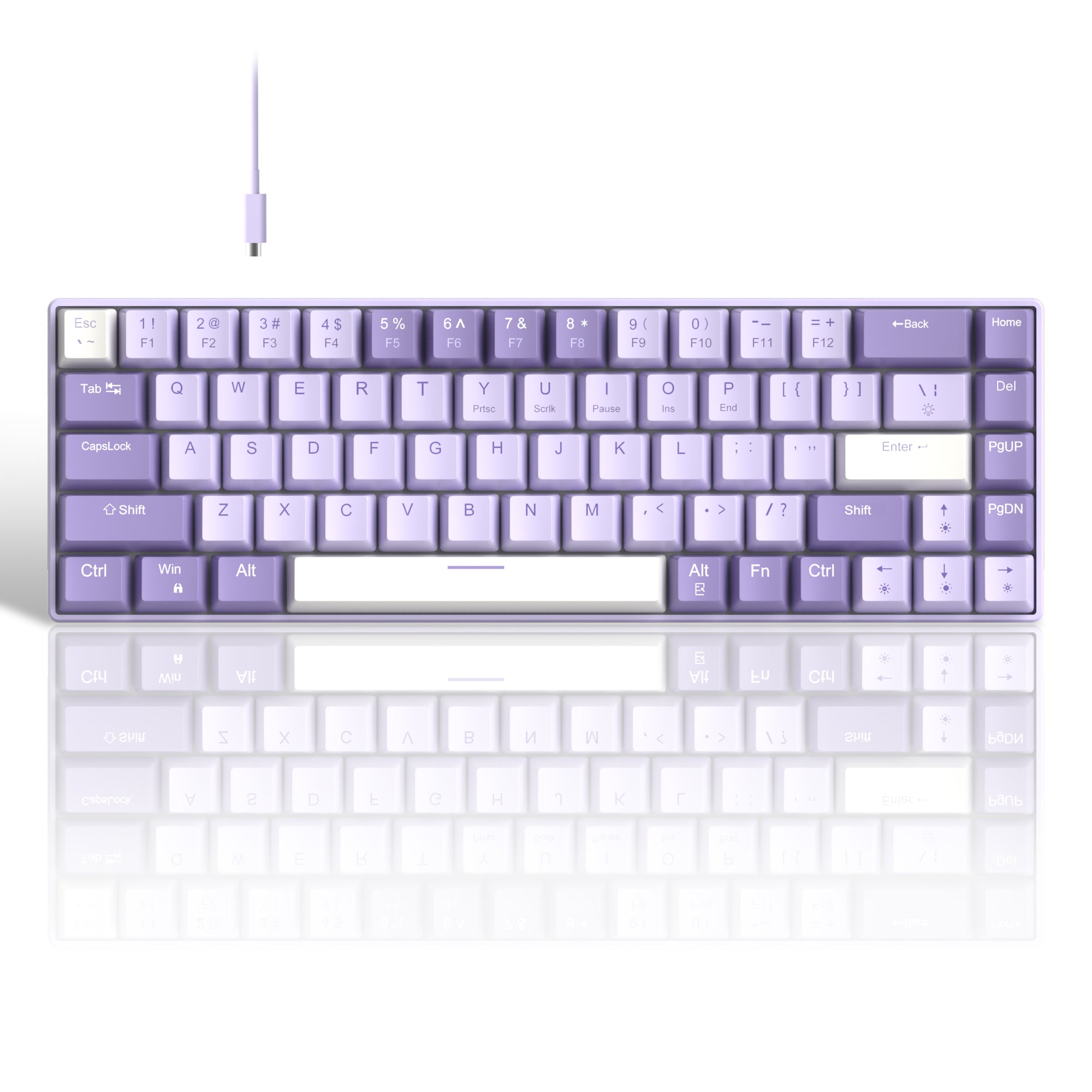 Magegee Mk Box Violet  - Silver switch