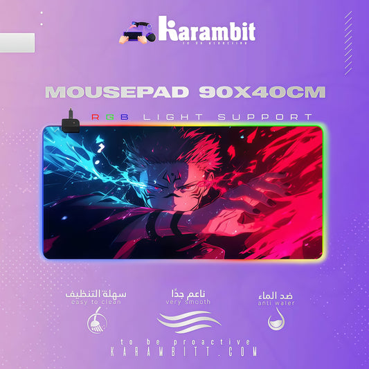 RGB Mouse Pad I Sukuna