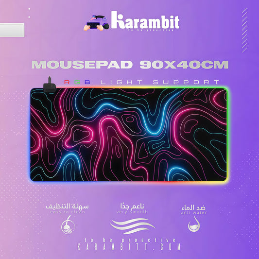 RGB Mouse Pad I Tobo Neon