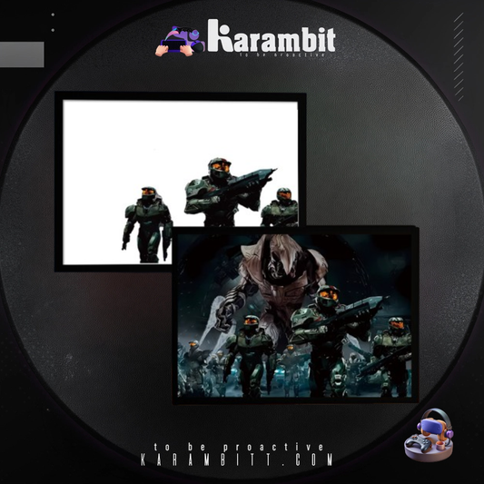 Light Frame Poster - Halo